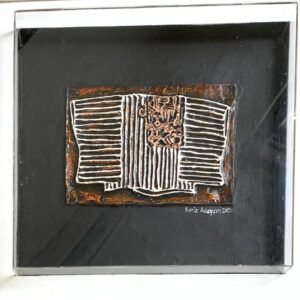 Agbada Nla (Silver Foil Embroidery I)